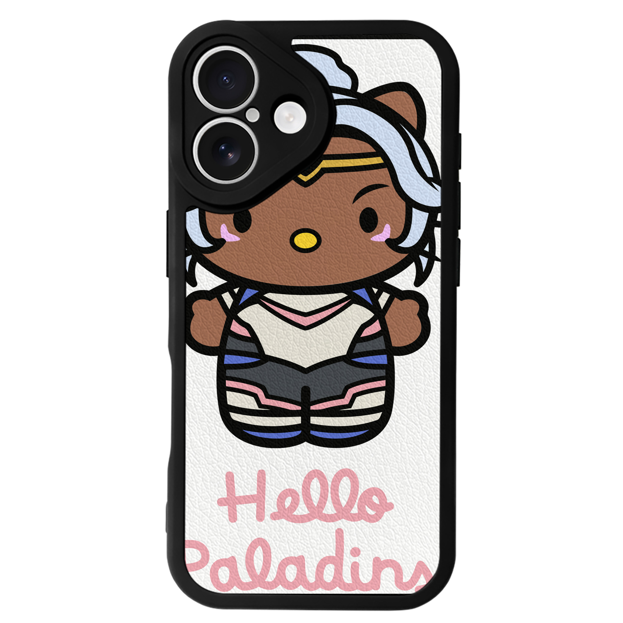 （画像用） Hello Kitty ハローキティ 【iPhone 16シリーズ対応】シリコンスマホケース（レザー調） 材質：シリコン